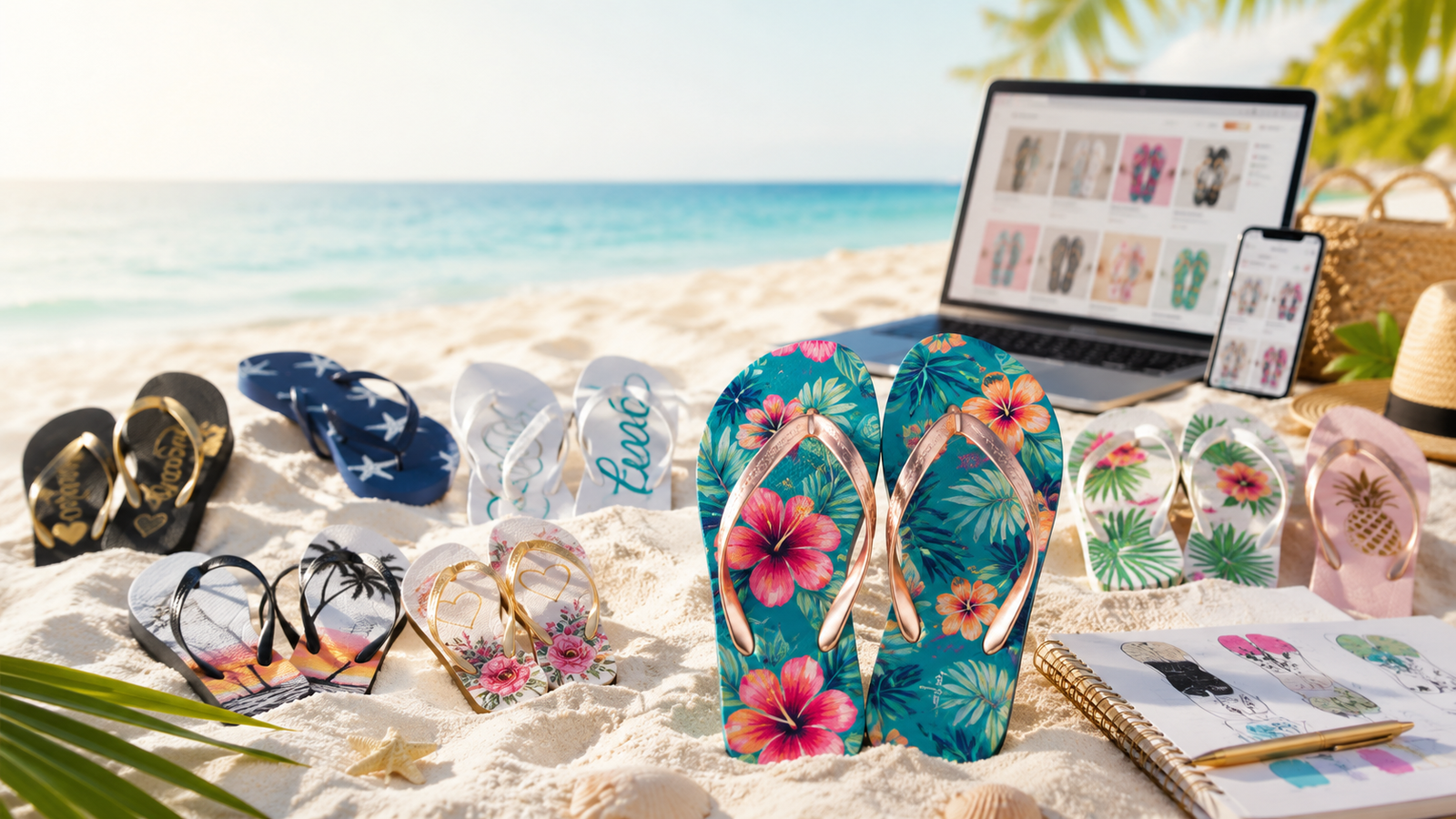 7 Flip Flop Design Ideas That Get More Etsy Clicks
