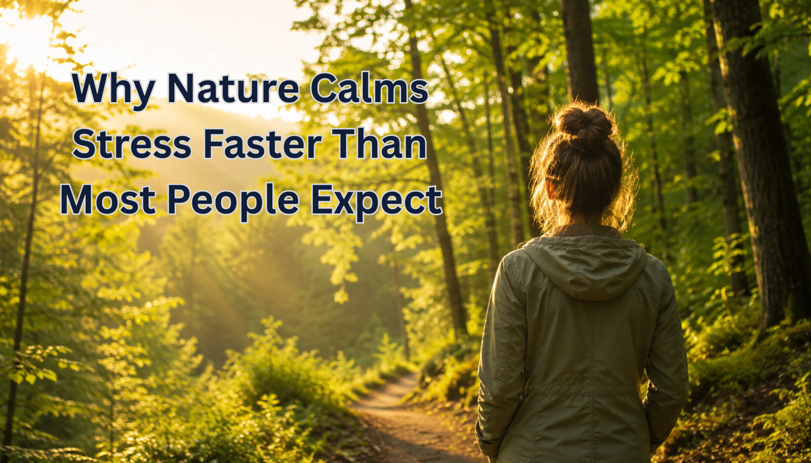 Why Nature Calms Stress Faster Than Most People Expect