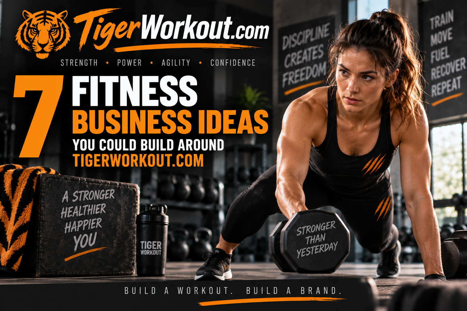 7 Fitness Business Ideas You Could Build Around TigerWorkout.com
